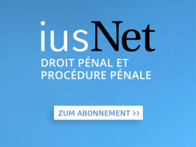  iusNet Droit Pénal et Procédure Pénale